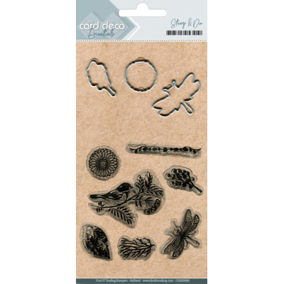 Clear stamps & Cutting Die 006